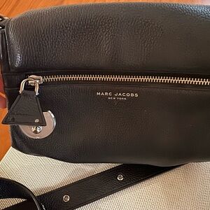 Marc Jacobs Black Leather Belt Bag